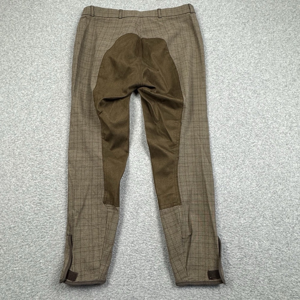 Tuff Rider Bamboo Plaid Full Seat Breeches Size 30 Equestrian Riding Pants EUC - Picture 7 of 7